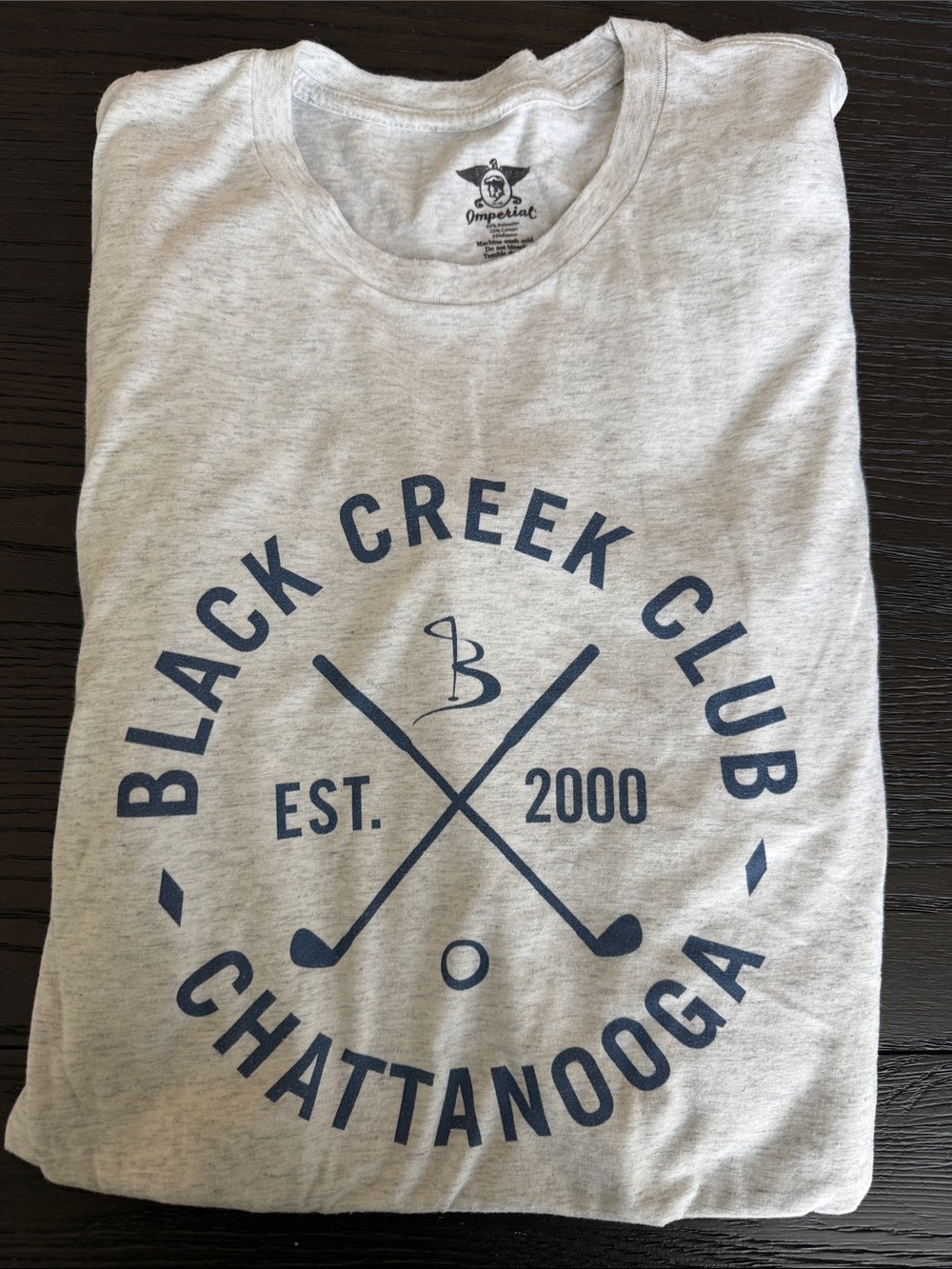 Black Creek Club Chattanooga Graphic Tee - Light Gray by Imperial